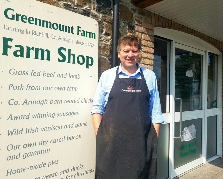 Dean Irwin of Greenmount Farm Shop
